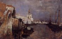 John Henry Twachtman - Canal Venice